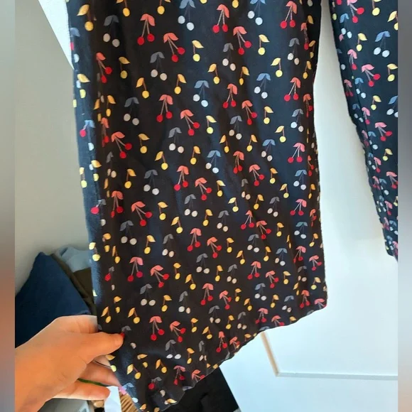 Marine Layer Holli navy floral jumpsuit, large - Picture 2 of 11